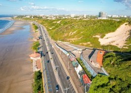 A Mapa estendeu o prazo do edital que busca investidores para a Casa das Dunas, localizada na Litorânea, até o dia 23 (Foto: Ermerson Martins).